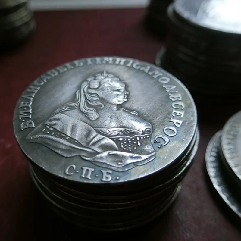 1741 Россия Империя полтина Ивана VI CIIb копия монет старые монеты для коллекции