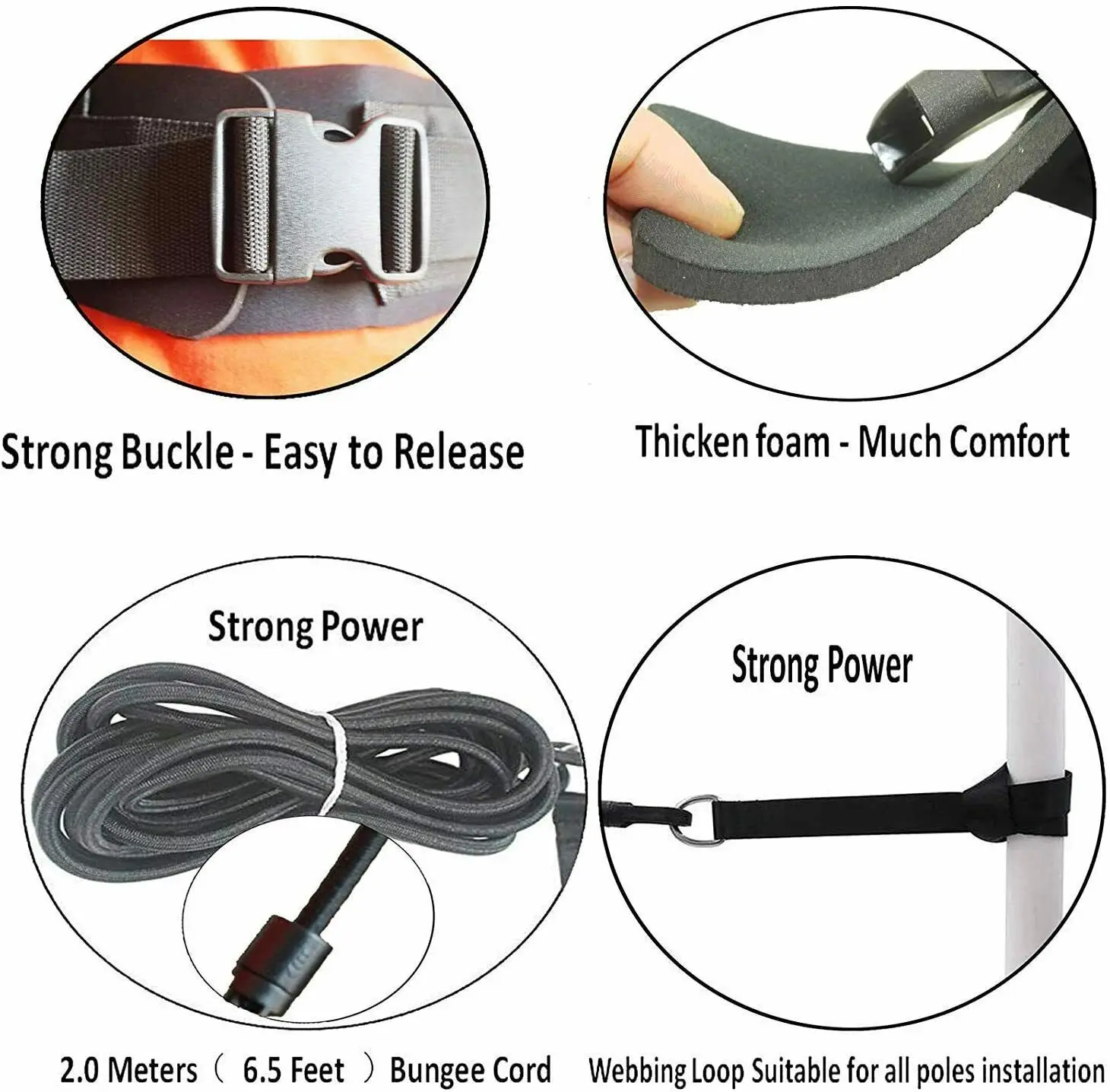 Крепкий эластичный пояс для тренировки плавания безопасный поводок