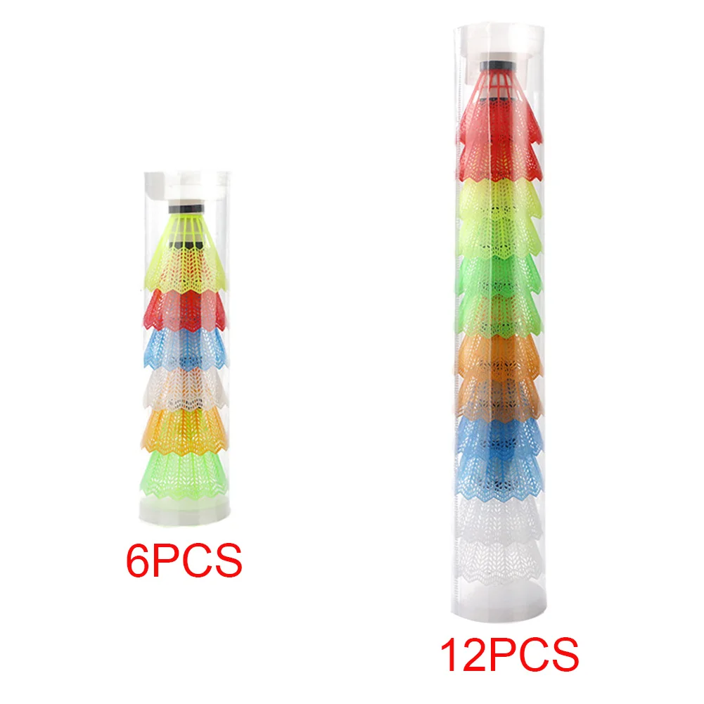 

Gym Durable Colorful Shuttlecock With Box Plastic Sports Training Indoor Outdoor Adults Competition Badminton Ball Entertainment