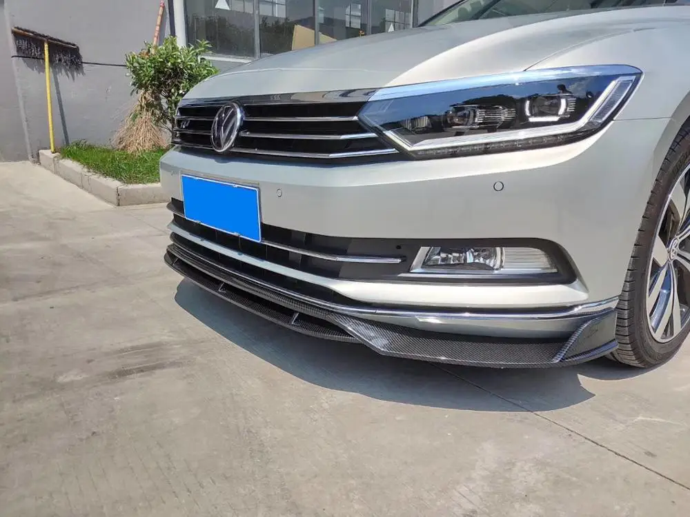 Задний спойлер для Volkswagen Passat B8 2017-2018 задний ABS диффузор переднего бампера |