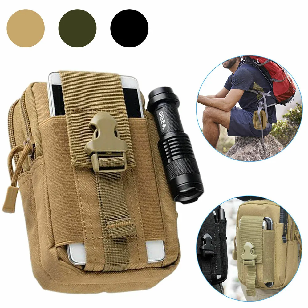 

Pouch Bag Outdoor Vest Waist Pack Hunting Backpack Accessory Gadget Gear Sport Bag Compact Water-resistant Bag
