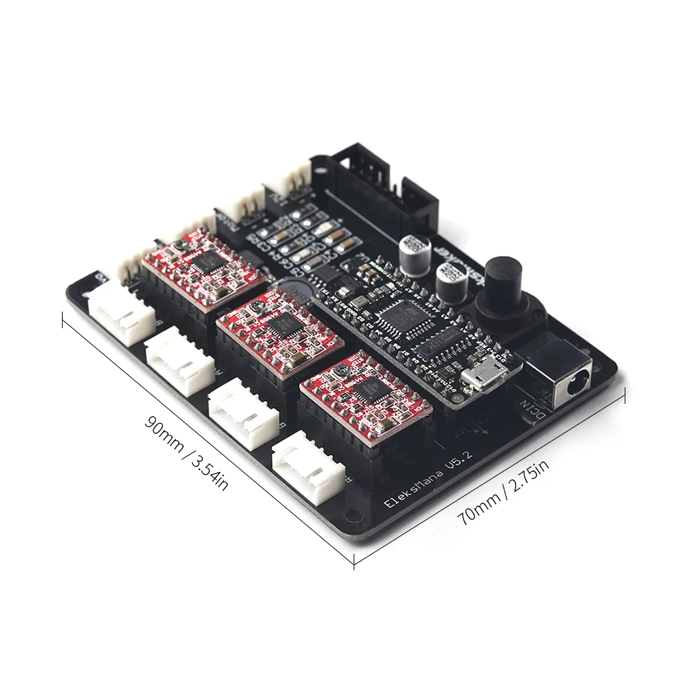 

New XYZ 3 Axis Stepper Motor Driver Controller Board Control Panel For DIY Laser Engraver