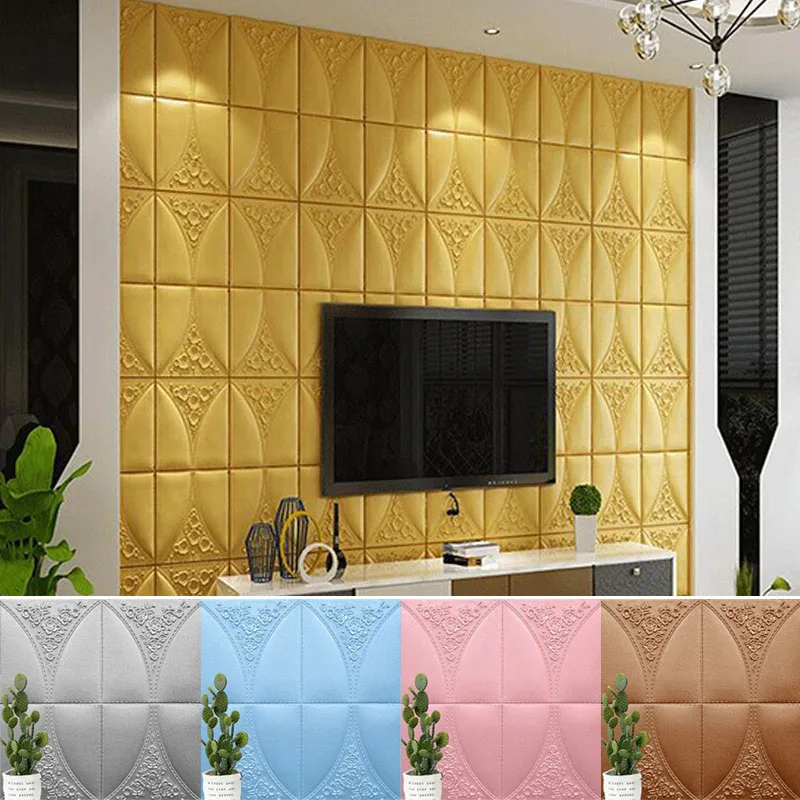 Настенные 3d наклейки 70*70 см имитация кирпичной кладки украшение для спальни