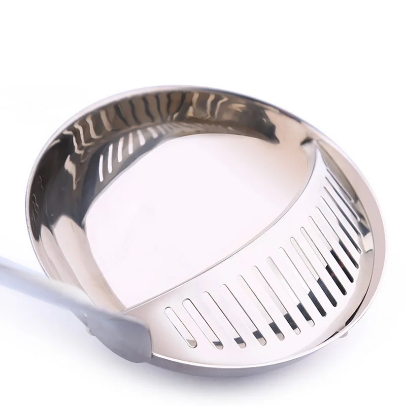 Urijk креативная 2 в 1 ложка для супа дуршлаг длинная ручка съемная каши с фильтром
