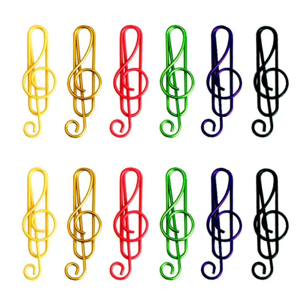 

Music Note shaped Paper Clips Decorative Gold Decor Clip Kawaii Paper Clip Gold Gold Clips Paper Stationery Wholesale For O C9A3