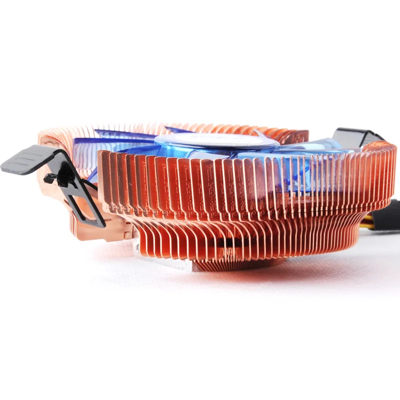 Pccooler Чистый медный кулер для процессора ультра-тонкий 33 мм для HTPC 1U мини Чехол все-в-одном cpu Охлаждение для Intel 775 115X AMD AM4 AM3 AM2