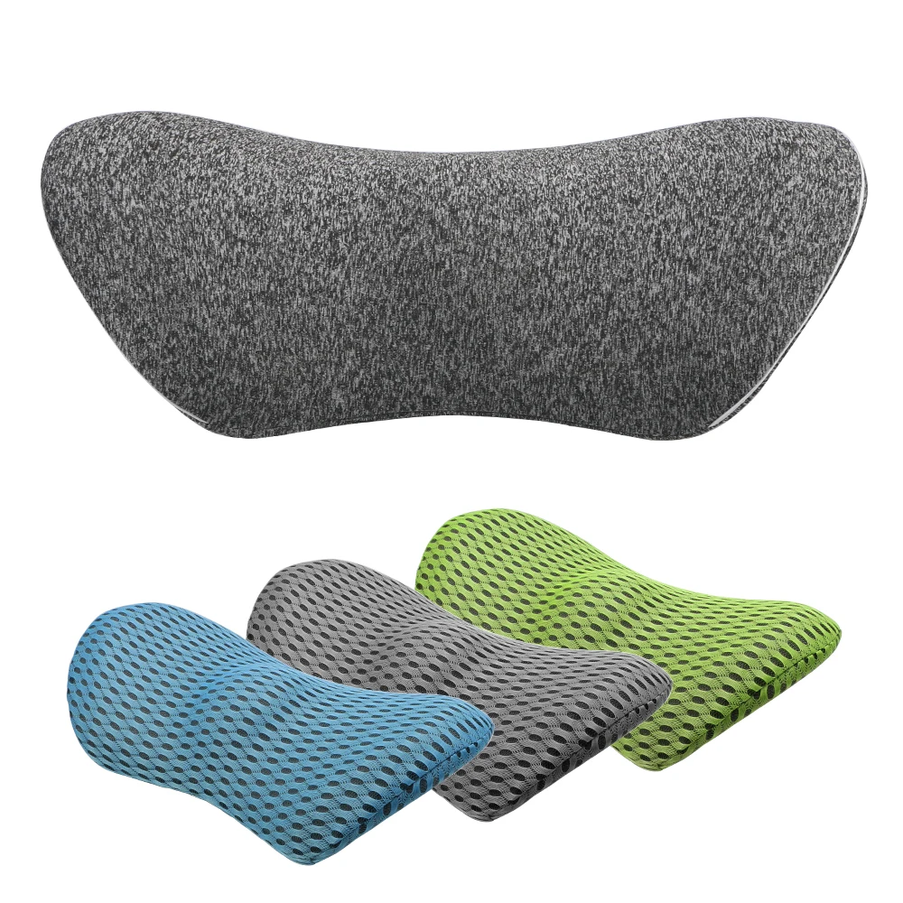 

Seat Cushion Memory Foam Pillow Cushion for Tailbone Pain Chair Car Seat Cushion Sciatica Back Pain Relief Lumbar Support Pillow
