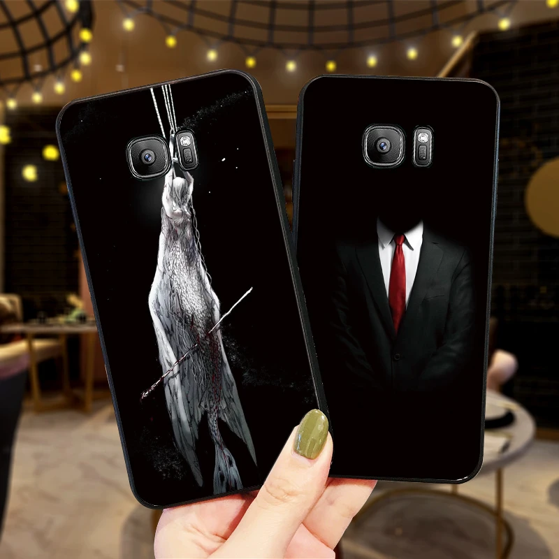 Для samsung A3 A5 A6 A7 A8 A9 A10 A20 A30 A40 A50 A60 плюс Чехол тяжелый металлический Силиконовый