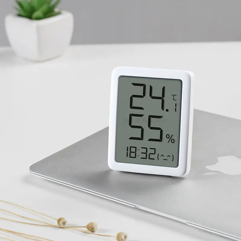 Miaomiaoce E-ink большой ЖК цифровой дисплей термометр гигрометр часы датчик