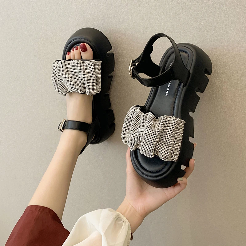 Сандалии женские с открытым носком Повседневная модная спортивная пляжная обувь