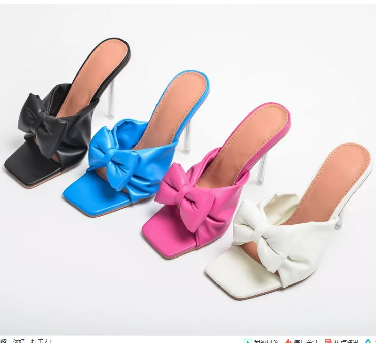 

Женские шлепанцы на высоком каблуке HOKSZVY, Размеры 35-42, JXQ-101-1