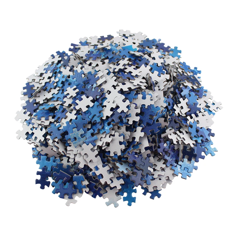 

Disney 1000 cartoon paper box jigsaw puzzle, Disney animation, Frozen puzzle toy, adult decompression flat map