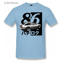 ae86 initial d t shirt menwomen high quality cotton summer t shirt short sleeve graphics tshirt brands tee top gift