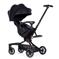 2021 luxury baby stroller four wheels reversible portable folding high landscape baby stroller newborn baby wheelchair pram 0 3y