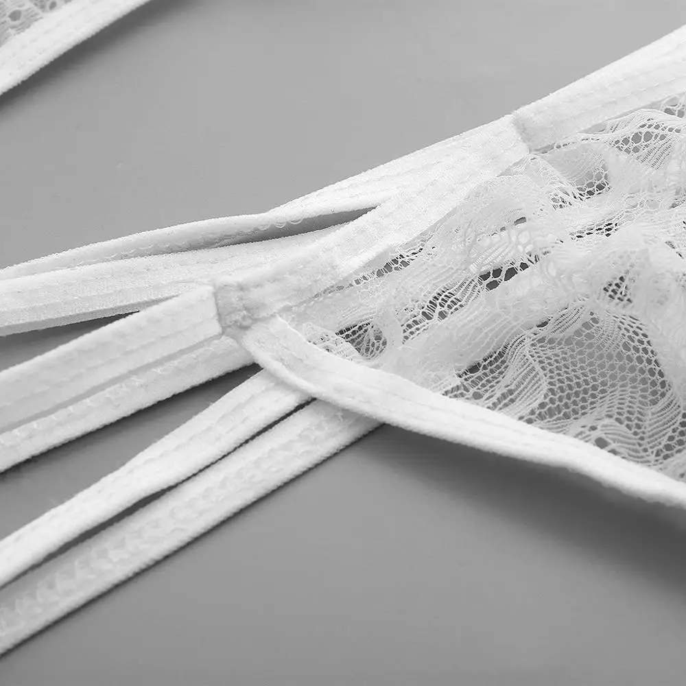 

High Quality Erotic Underwear Sexy Lace Temptation Three Point Lingerie Lingerie Sexy Hot Erotic Porno Costumi #4M14