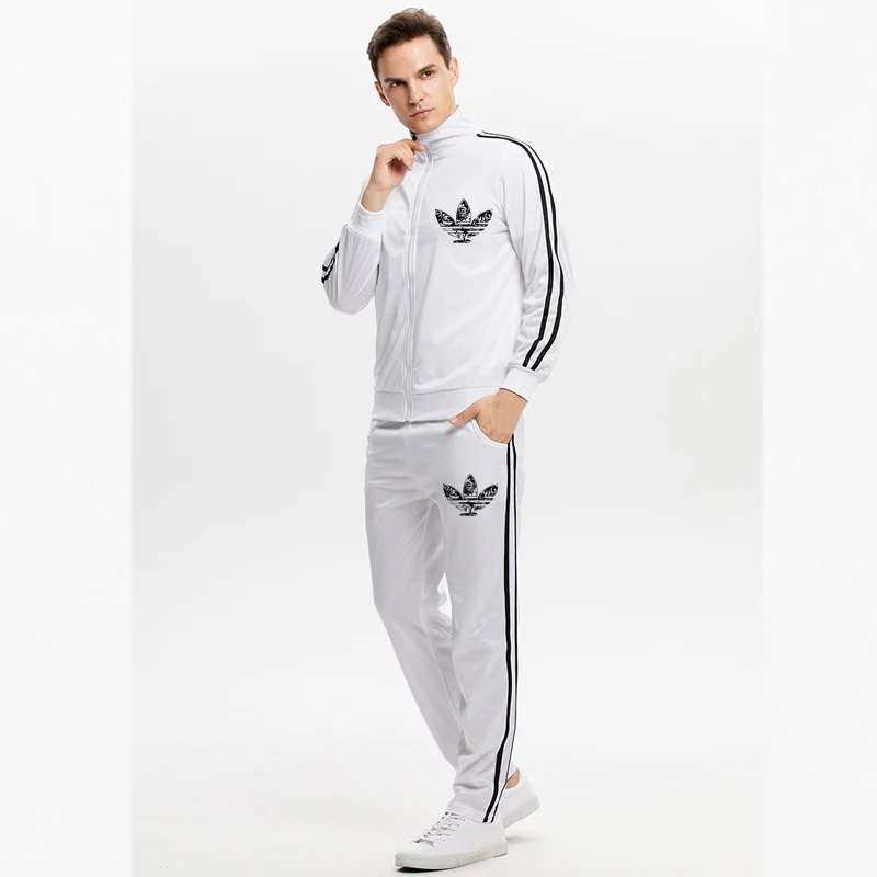 M-XXL-код, брендовый мужской спортивный костюм, весенний и осенний мужской спортивный комплект, комфортный для свободного дыхания спортивный костюм для бега