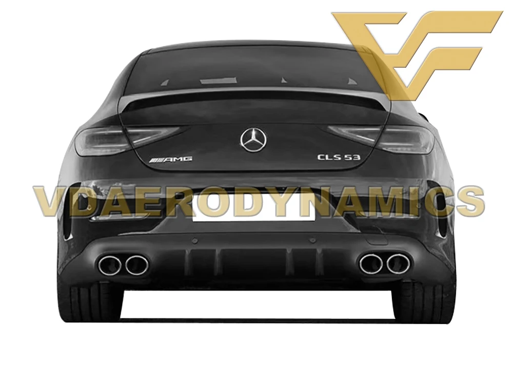 Подходит для 17 20 Benz W257 C257 CLS Class CLS350 CLS400 CLS450 VAD задний диффузор губ