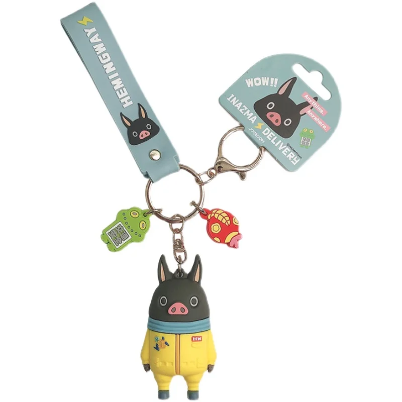 

key men's and women's cartoon keychain bag hanging doll key ring keychains key chain accessories cute anime keychain