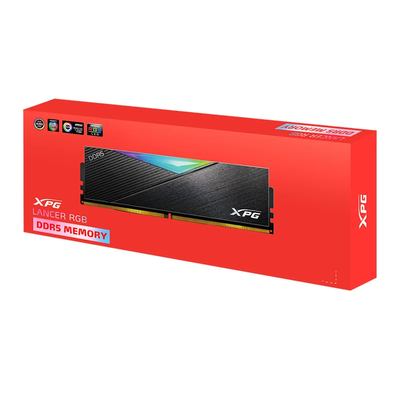 Память AData DDR5 LANCER RGB 16 Гб X2 5200 МГц ОЗУ компьютер настольный ПК | Компьютеры и офис