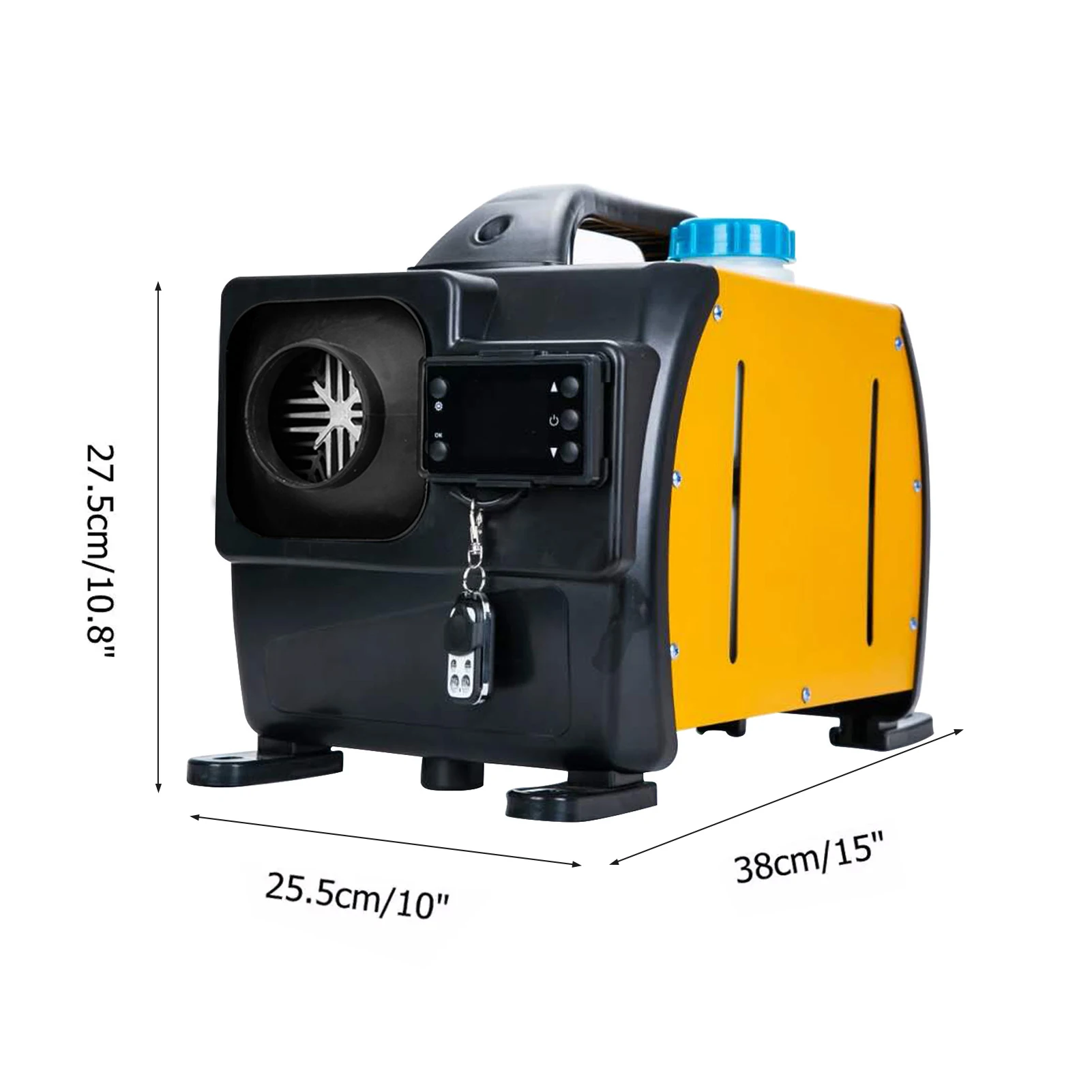 

8KW Car Diesel Heater Fuel Heater All In One Air Parking Heating Digital LCD Remote Control Car Warmer For Trucks Boats RV Bus