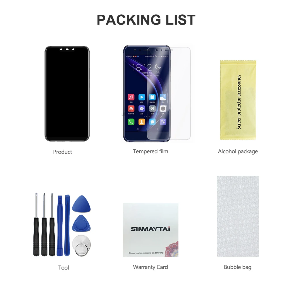 Для 6," huawei mate 20 Lite mate 20 Lite mate 20 Lite ЖК-экран+ сенсорная панель дигитайзер Замена