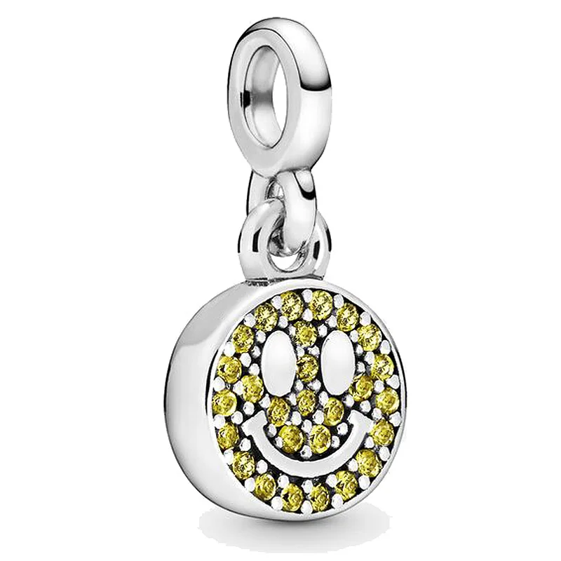 Мой девичий гордость - сердца переплетены, мощная лучистая звезда улыбается, кулон бусины для браслета из серебра 925 с моим образом.