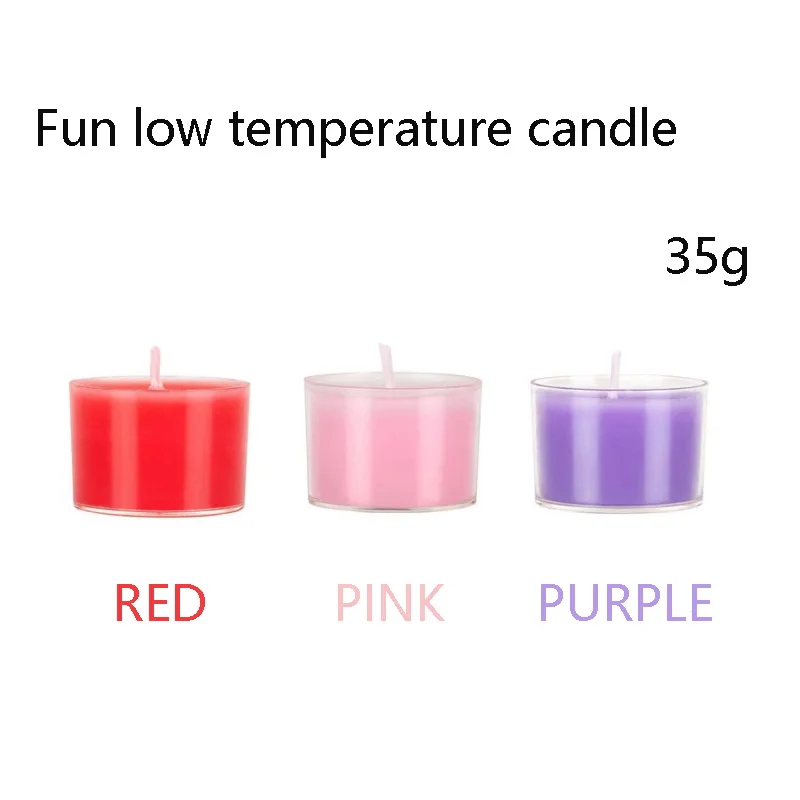 Низкая Температура взрослых флирт свечи воск капает Альтернативная игрушка