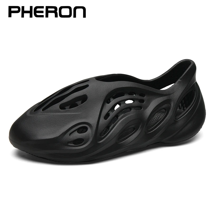 Мужские летние сандалии 2020 Модные дышащие мягкие повседневные пляжные мужские