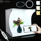 Осветительный короб Cadiso 31 см для фотостудии, тент для фотосъемки, кольцесветильник светильник, софтбокс для камеры мобильный телефон