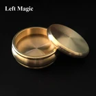 Будда слот коробка (половина доллара, латунь) волшебные фокусы Магик крупным планом иллюзии трюк реквизит магия появляется монета