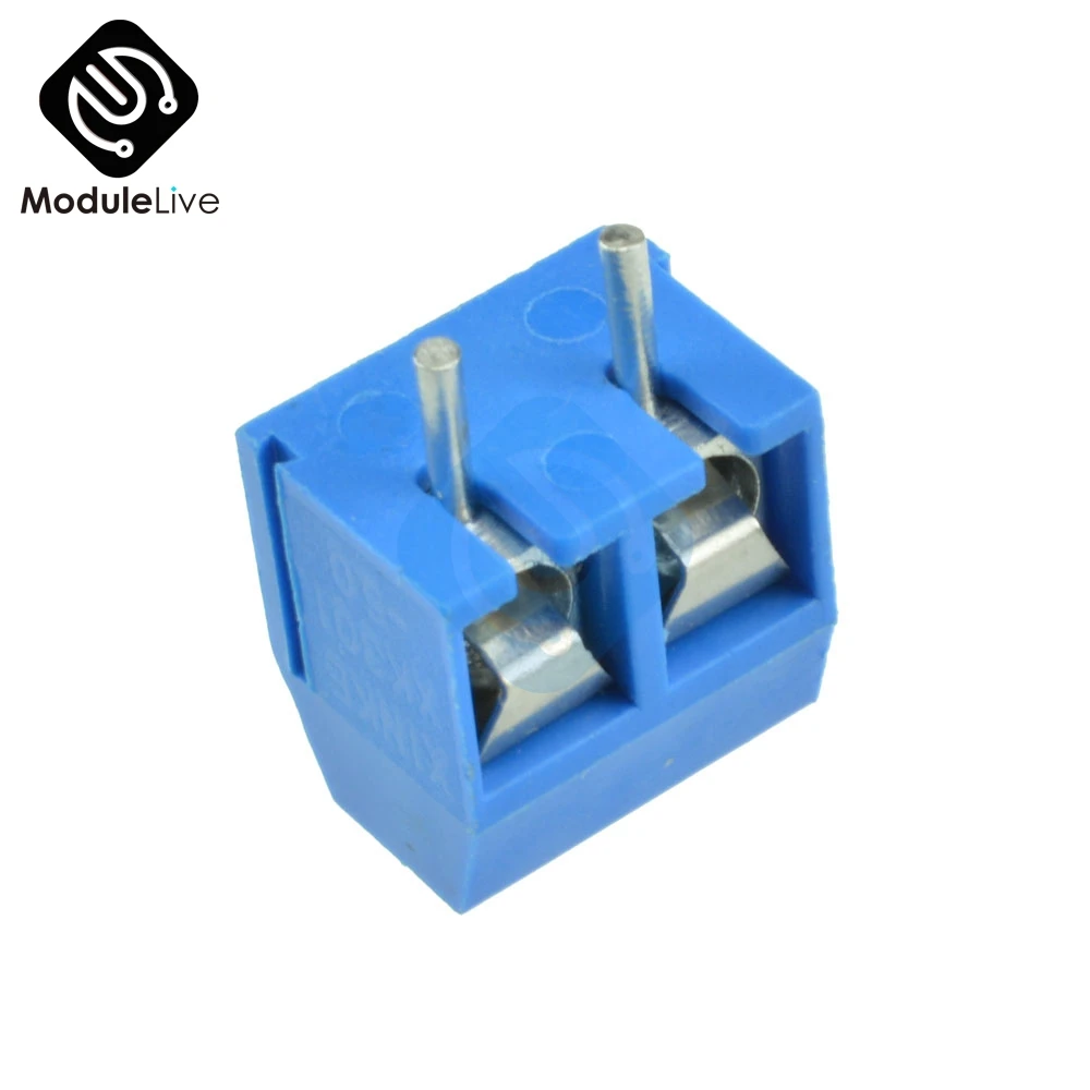 10 шт. 5 08 мм 2-контактный коннектор для винтовой клеммы | Обустройство дома