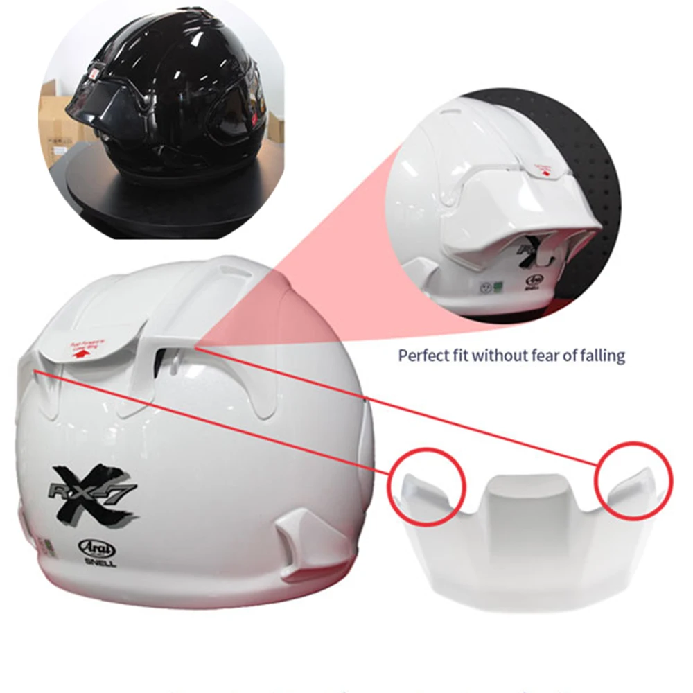 Задний спойлер для мотоциклетного шлема RX7X RR5 VZ-Ram RX7V