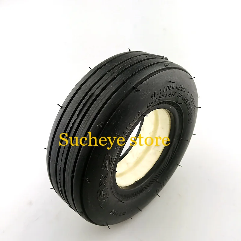 6x2 однотонная шина для скутера 6 дюймов без внутренней трубки подходит F0