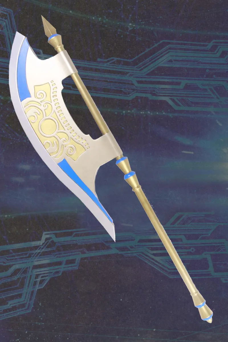 Fate/Grand Order FGO Gilgamesh Prop Cosplay Axe Weapons Halloween Christmas Gift Fancy Stage Performance Sword on - Косплейный топор-оружие Гильгамеша из игры Fate/Grand Order на Хэллоуин, Рождество, подарок и сценические выступления.
