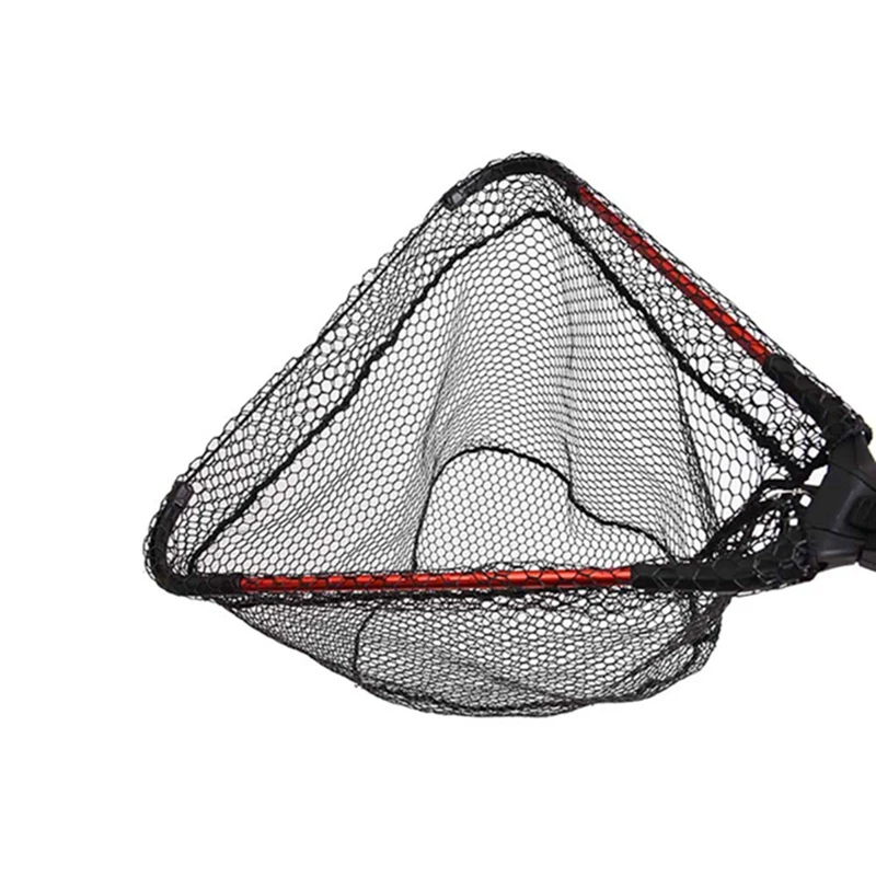 Портативная легкая телескопическая рыболовная сеть из алюминиевого сплава