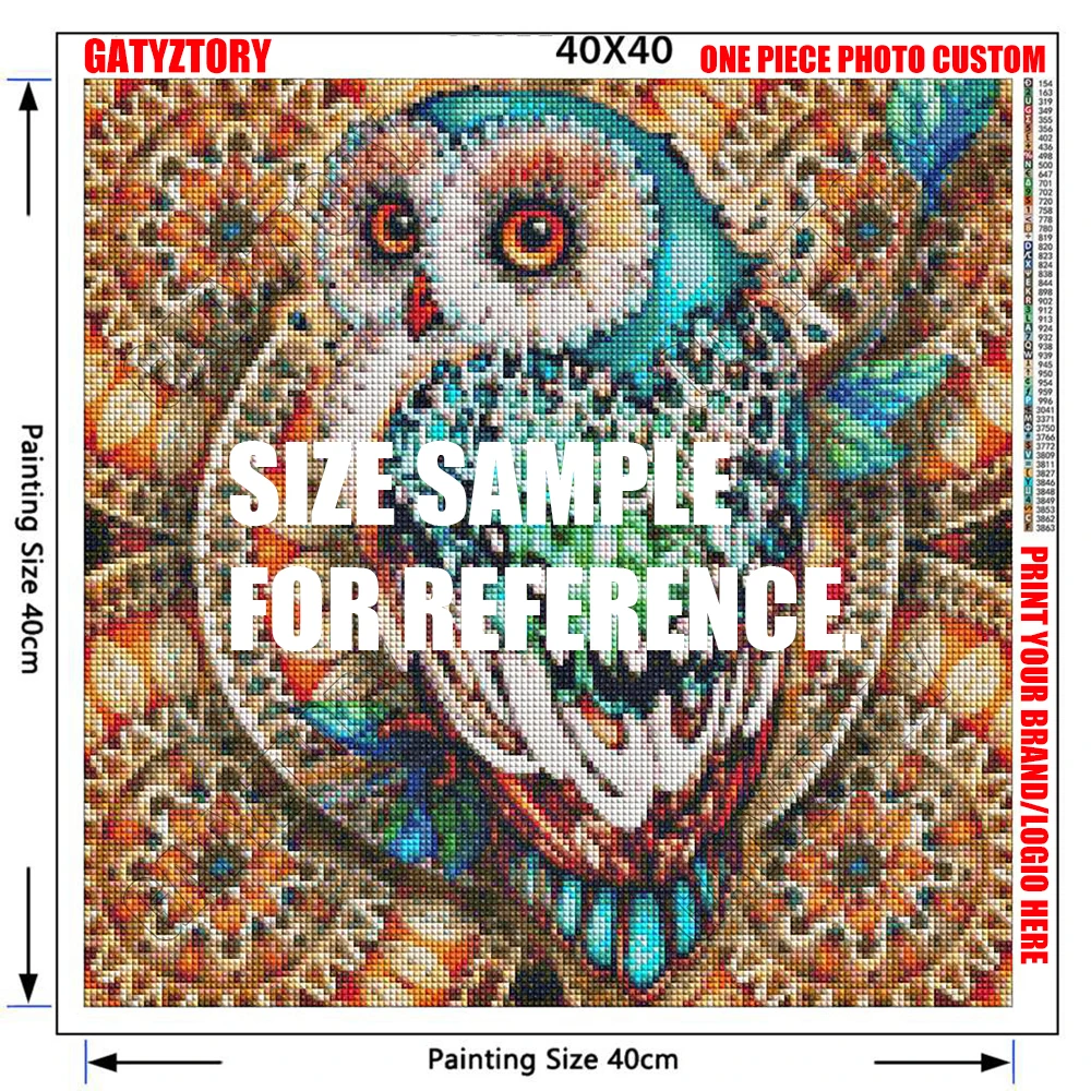 

GATYZTORY Bird5D Diamond Painting Full Square Drill Home Decor DIY Diamond Embroidery Rhinestone Mosaic Picture Canvas Wall Art