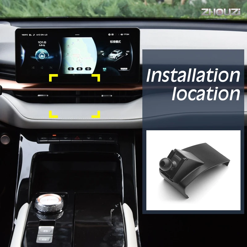 car mobile phone holder air vent gps mounts stand gravity navigation bracket outlet clip for haval h6 2021 10th car accessories free global shipping