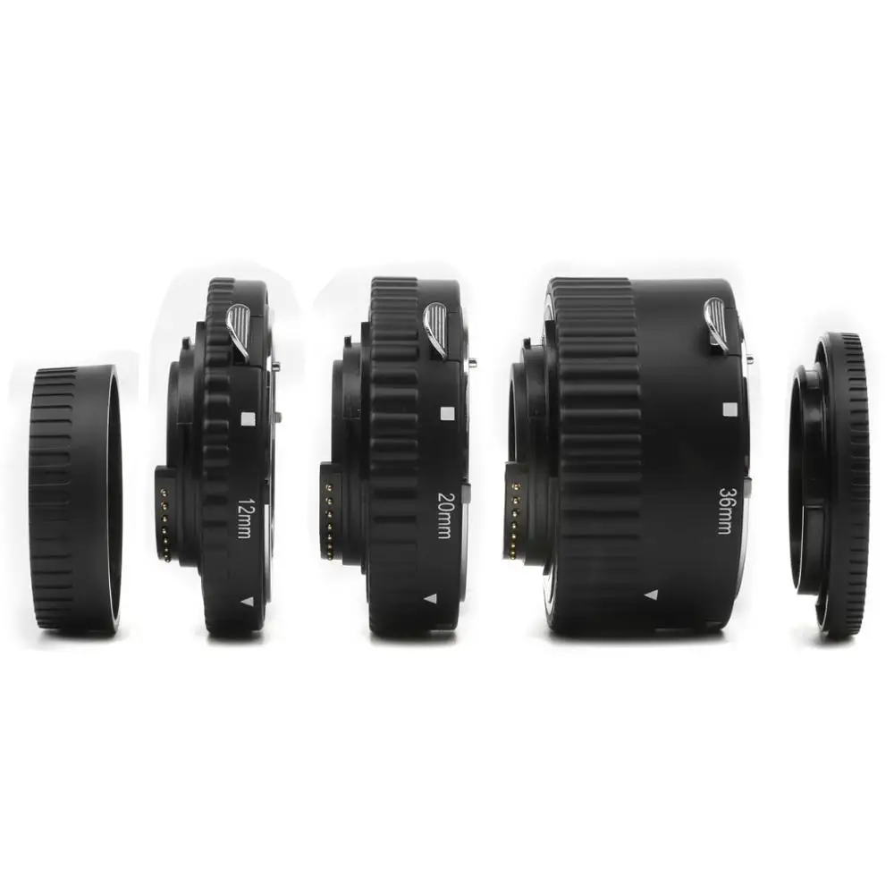 Макросъемная удлинительная трубка с автофокусом набор для Nikon D7200 D3400 D800