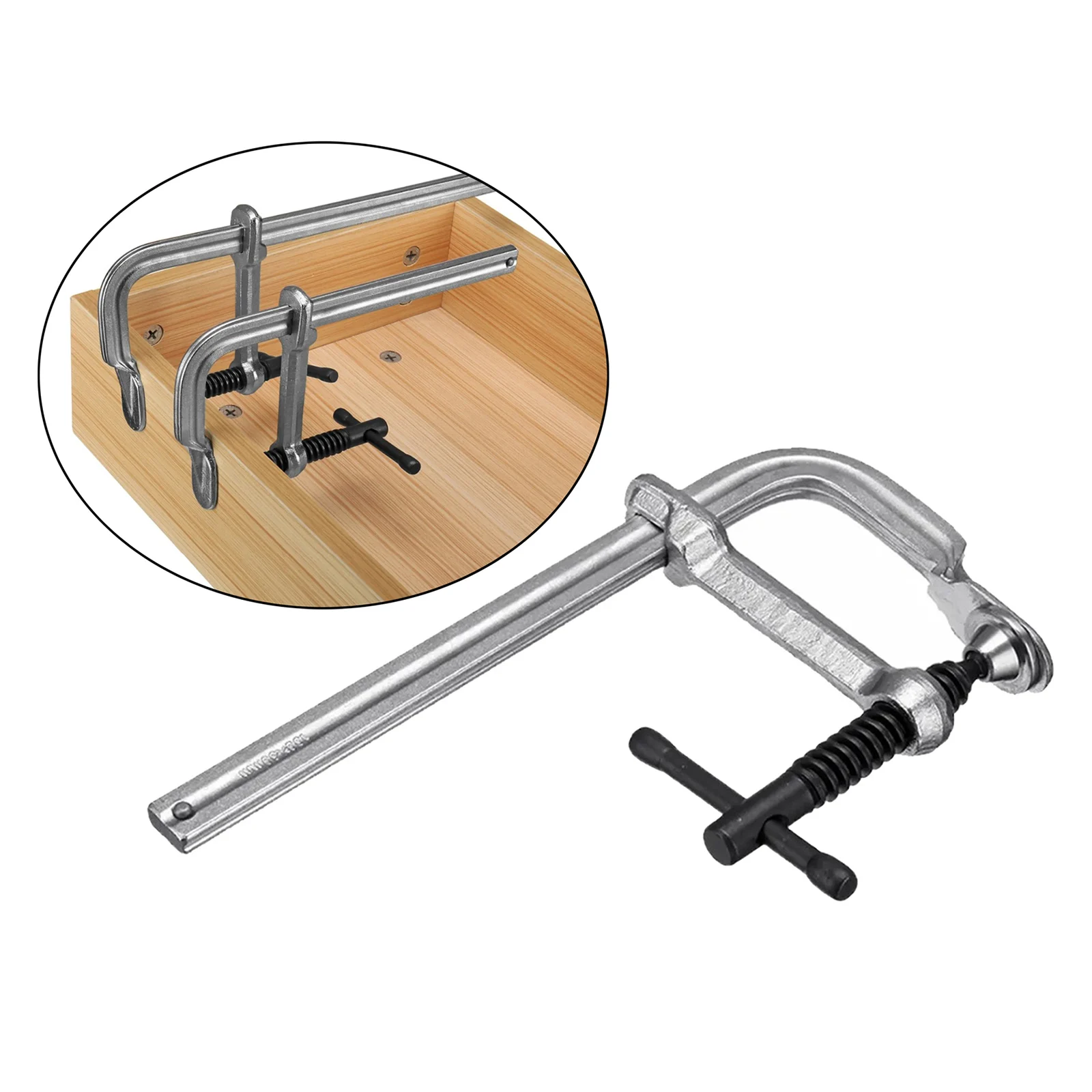 

Woodworking F Clamps 6 inch Alloy Steel Heavy Duty Bar Clamp Tool