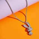 чокер подвеска 2021 блестящая Строительная цепочка подвеска Стразы модные ювелирные изделия женские аксессуары женские ожерелья