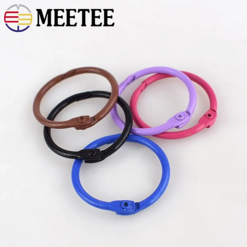 20 шт 30/45 мм Цветные Металлические пряжки для открывания ключей DIY Ручная работа