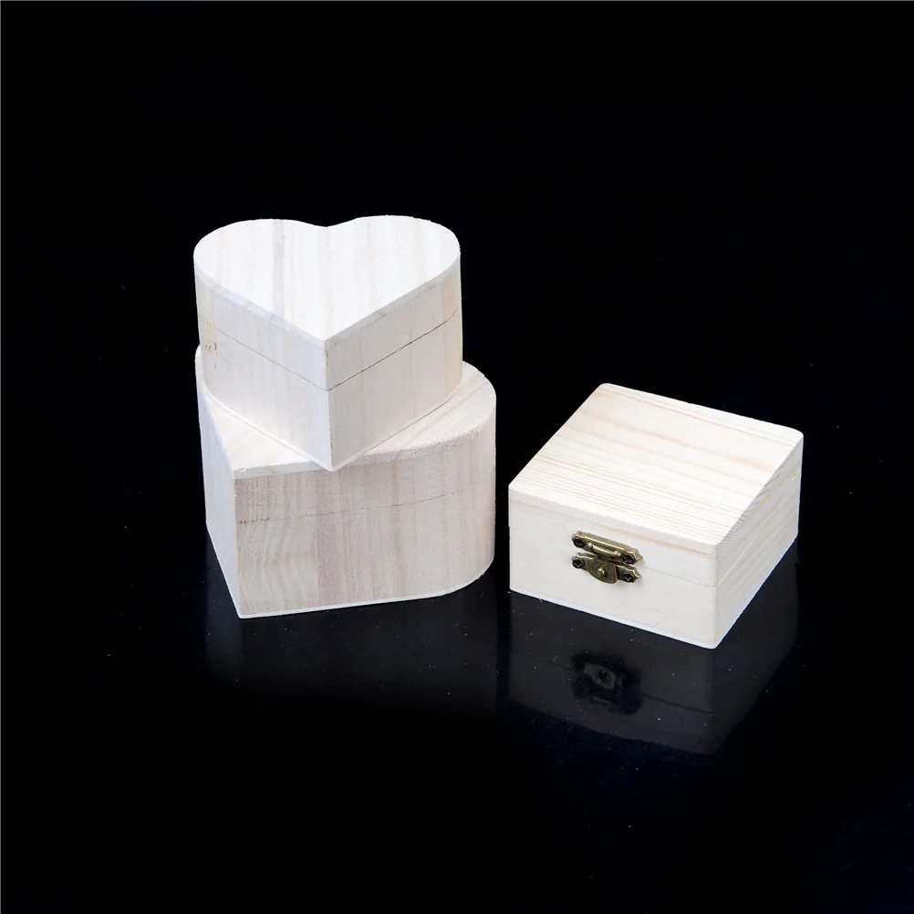 Лидер продаж 1 шт. маленькая шкатулка для украшений свадебный подарок контейнер