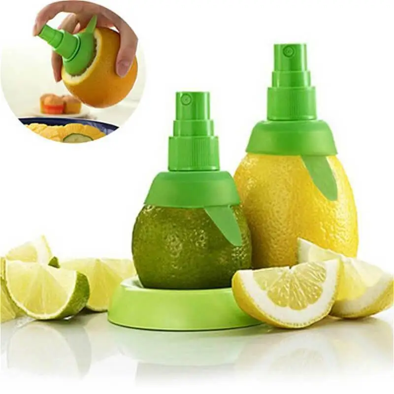 

2PCS Home Kitchen Gadgets Lemon Orange Sprayer Fruit Juice Citrus Spray Cooking Tools Accessories Free Shipping