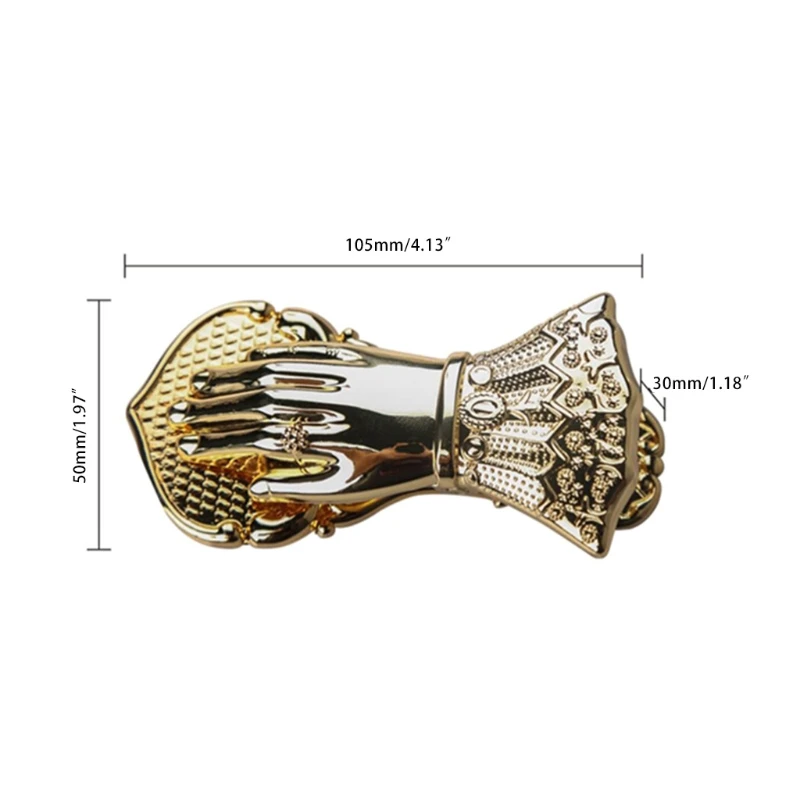 

Book Holder Stylish Metal Book Clip Gold Lady's Hand Shaped for Reading Lover Students Home Office School