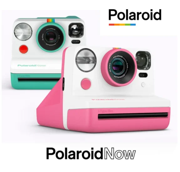Горячая точка Polaroid фотография Now радужной камеры гонщика для однократного