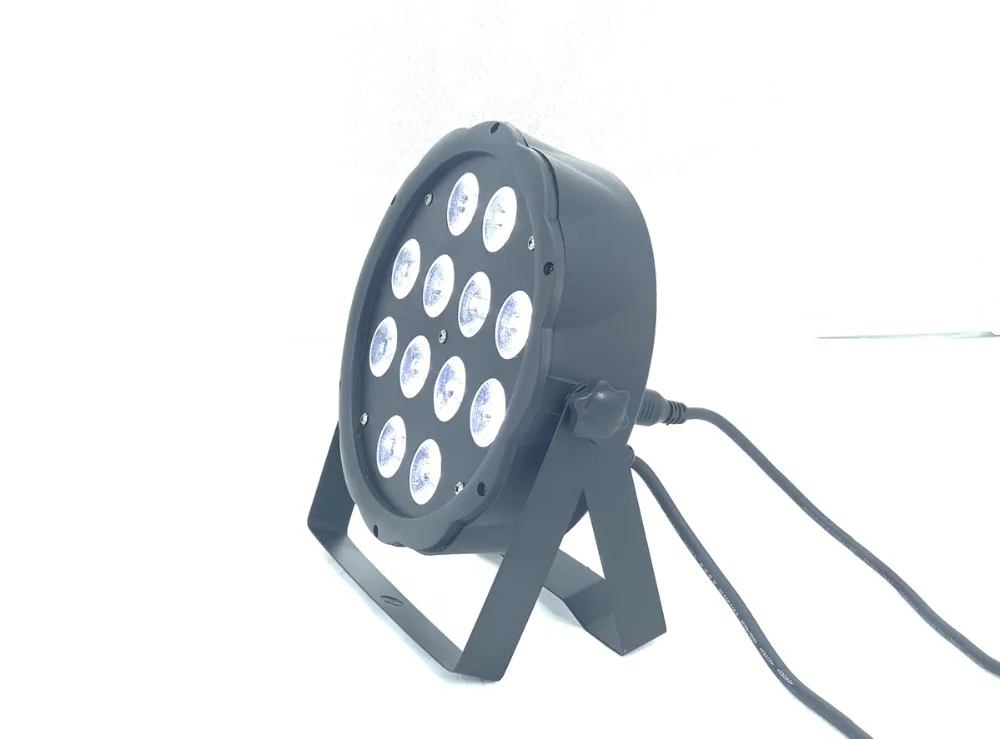 Светодиодный Par 7x12 Вт 12x18 Вт плоский SlimPar RGBWA УФ свет 6in1 светодиодный ди-Джея с новой уникальной технологией рассеивания света, сценический dmx; сезон лето; Licht светодиодный par светодиодный прожектор