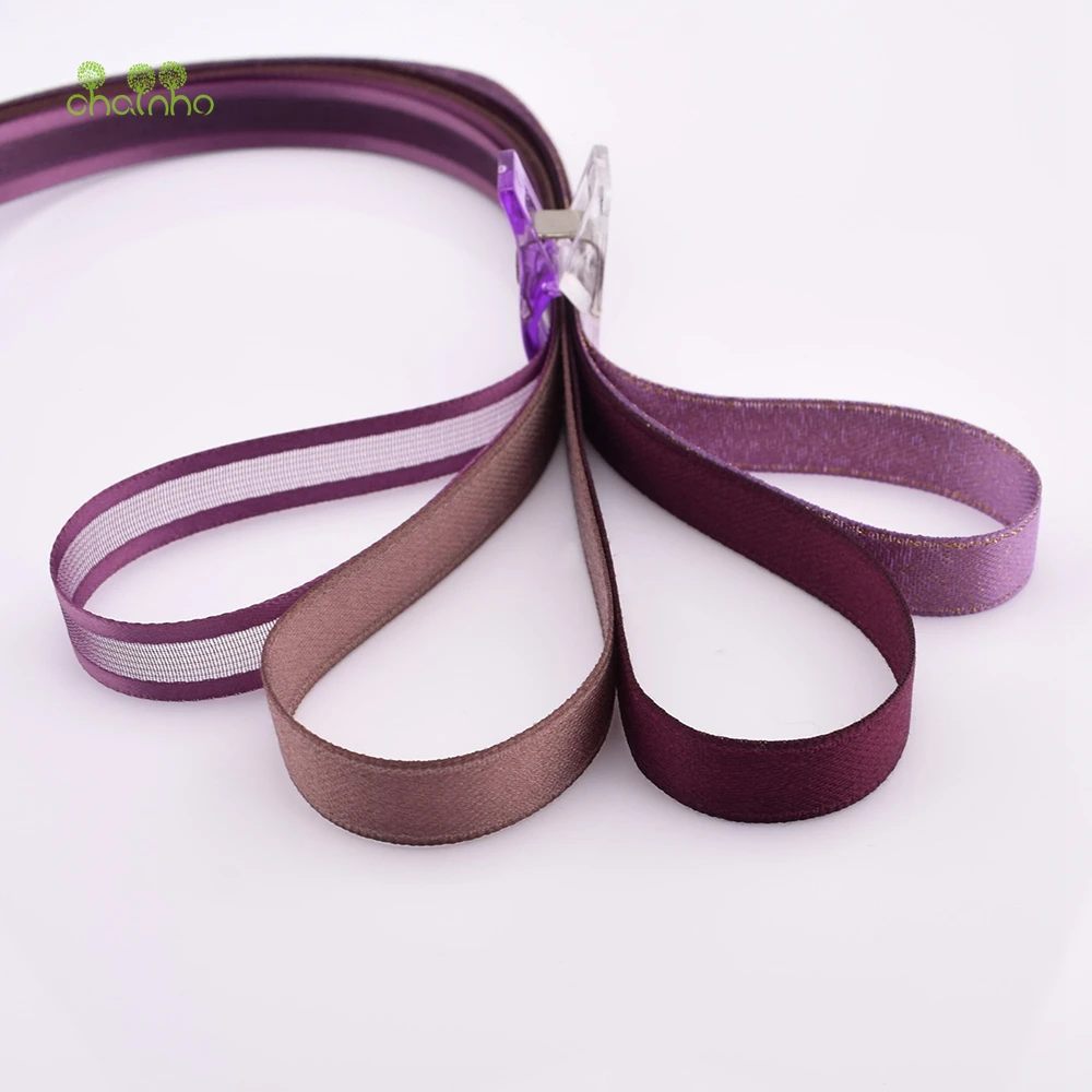 

High Quality,Mixed Grape Purple Color Series,Ribbon Set For DIY Handmade Gifts & Crafts Packing,Hair Ornament Accessorries,RB071