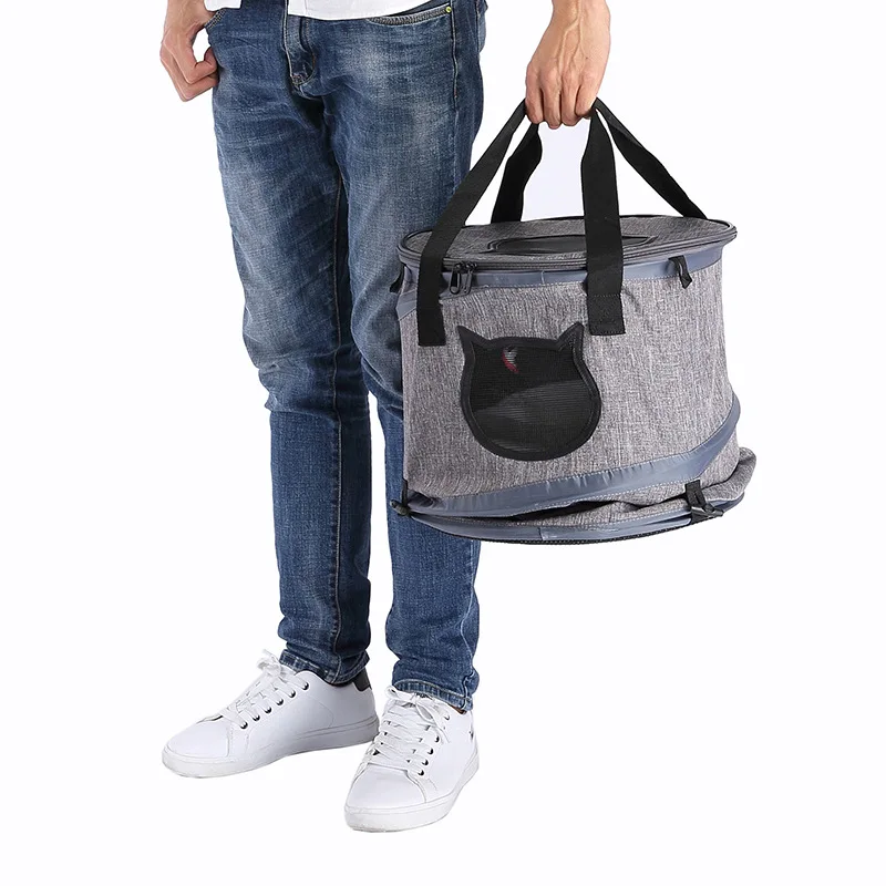 Многофункциональная сумка для домашних животных уличная кошек меховая