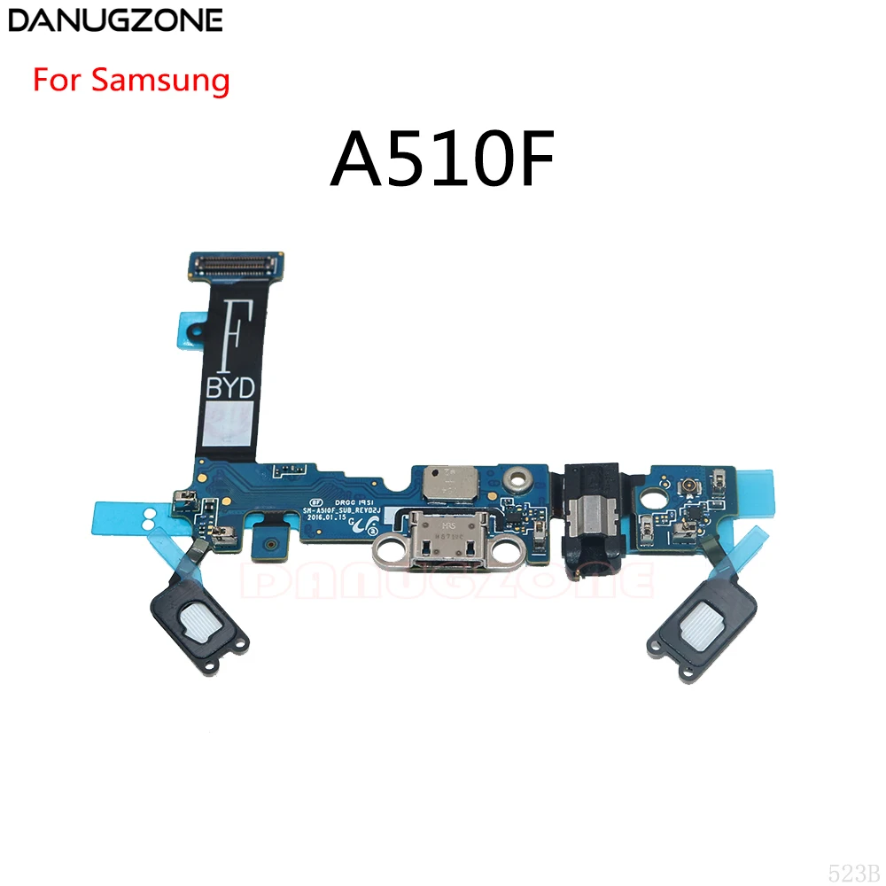 USB-коннектор для зарядного порта док-станция с гнездом гибкий кабель Samsung A3 A5 A7 2016