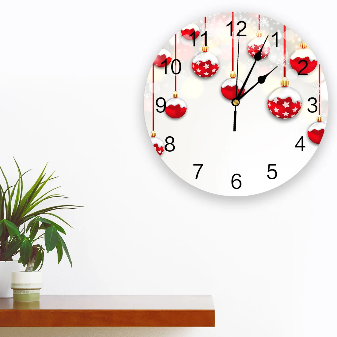 Декоративные Бальные Танцевальные вечерние бесшумные настенные часы для кухни